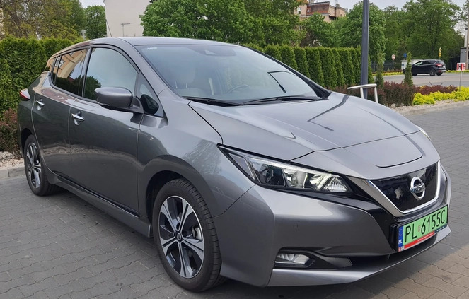 Nissan Leaf cena 79500 przebieg: 22000, rok produkcji 2021 z Leszno małe 254